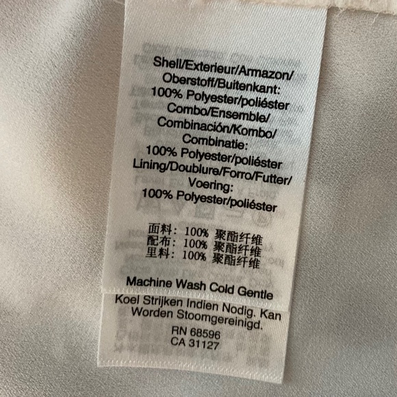 Donna Karen New York (DNKY) Blouse with Flutter Sleeves - Picture 8 of 9